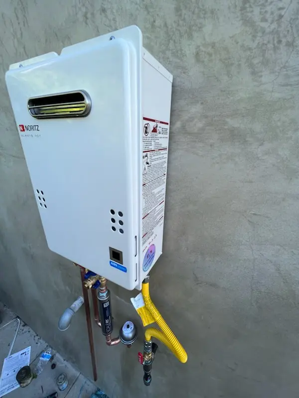 Tankless water heater installation for Sunrise Manor homes